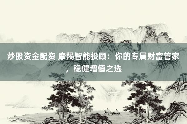 炒股资金配资 摩羯智能投顾：你的专属财富管家，稳健增值之选