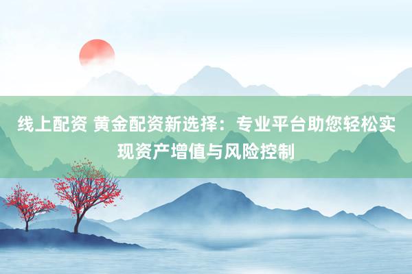 线上配资 黄金配资新选择:专业平台助您轻松实现资产增值与风险控制